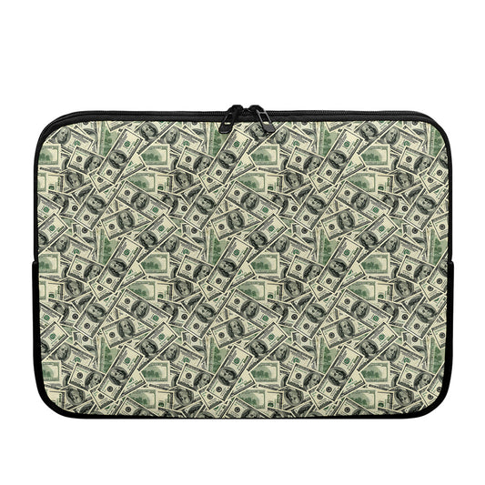 US Dollar Print Laptop Sleeve