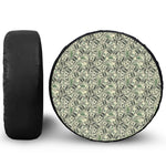 US Dollar Print Leather Spare Tire Cover