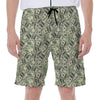 US Dollar Print Men's Beach Shorts