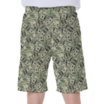 US Dollar Print Men's Beach Shorts