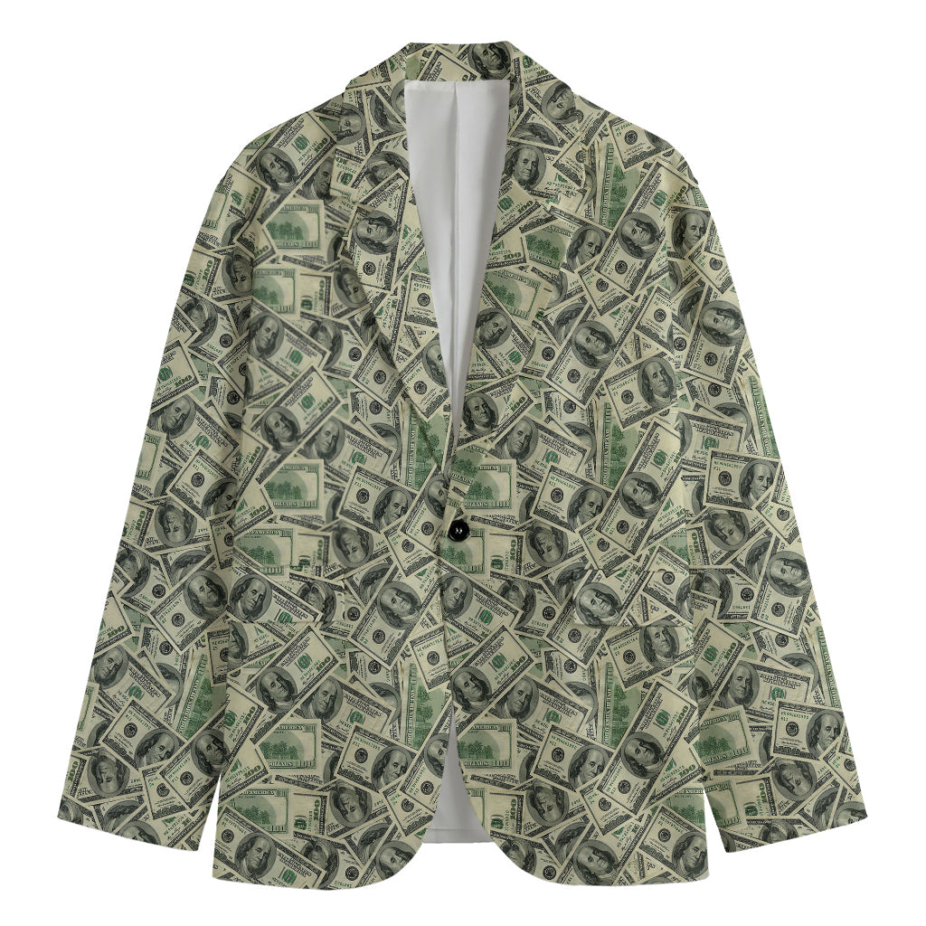 US Dollar Print Men's Blazer