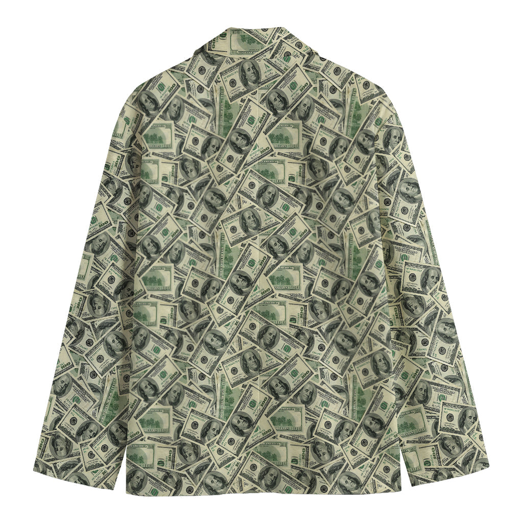 US Dollar Print Men's Cotton Blazer