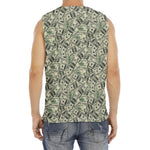 US Dollar Print Men's Fitness Tank Top