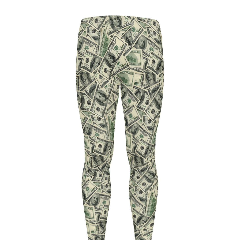 US Dollar Print Men's leggings