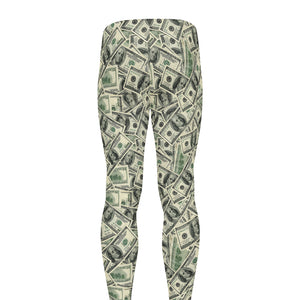 US Dollar Print Men's leggings