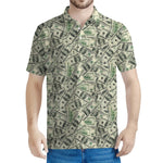 US Dollar Print Men's Polo Shirt