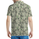 US Dollar Print Men's Polo Shirt