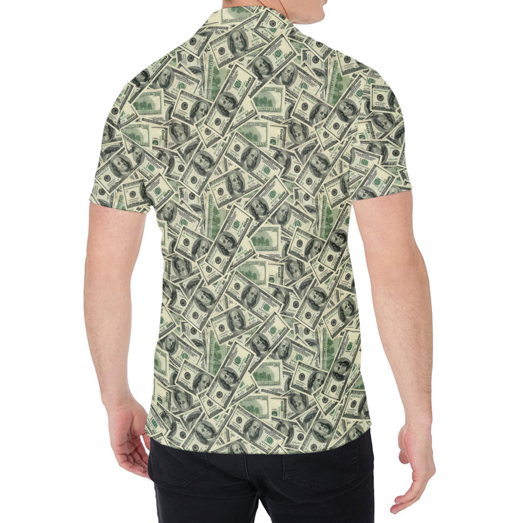 US Dollar Print Men's Shirt