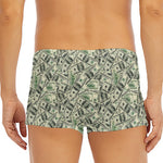 US Dollar Print Men's Short Boxer Briefs