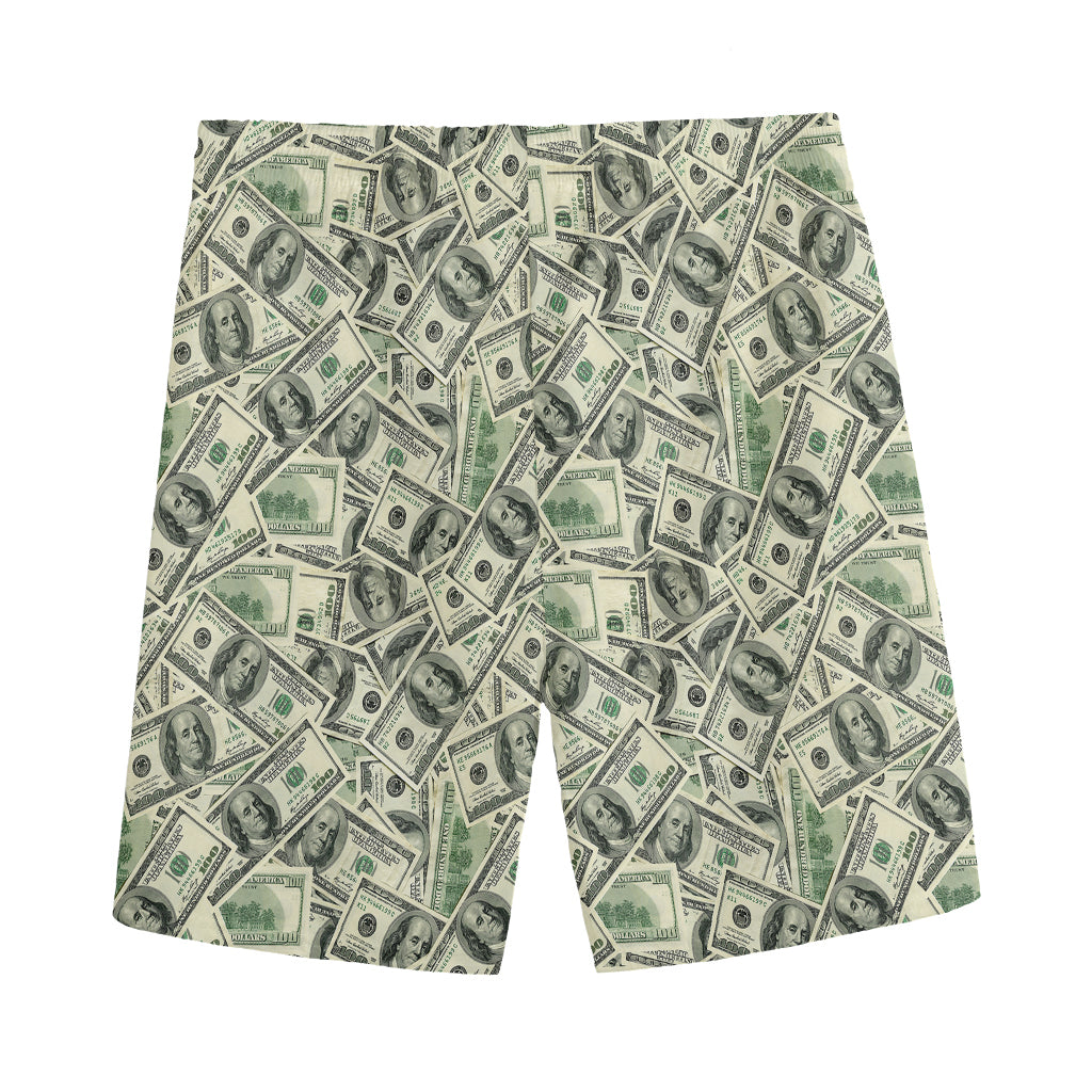 US Dollar Print Men's Sports Shorts