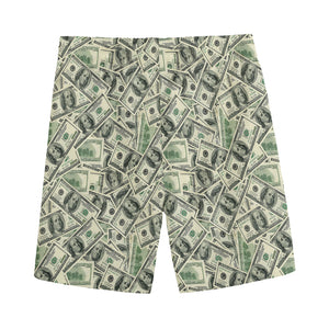 US Dollar Print Men's Sports Shorts