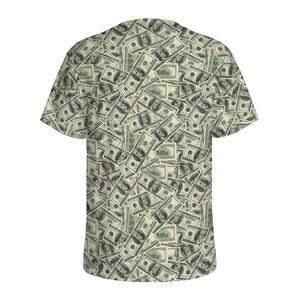 US Dollar Print Men's Sports T-Shirt