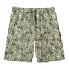 US Dollar Print Men's Swim Trunks