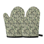 US Dollar Print Oven Mitts