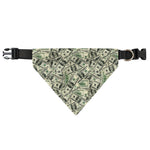 US Dollar Print Over The Collar Dog Bandana