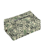 US Dollar Print Rectangle Tissue Box Cover