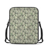 US Dollar Print Rectangular Crossbody Bag