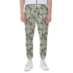 US Dollar Print Scuba Joggers