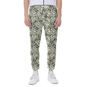 US Dollar Print Scuba Joggers