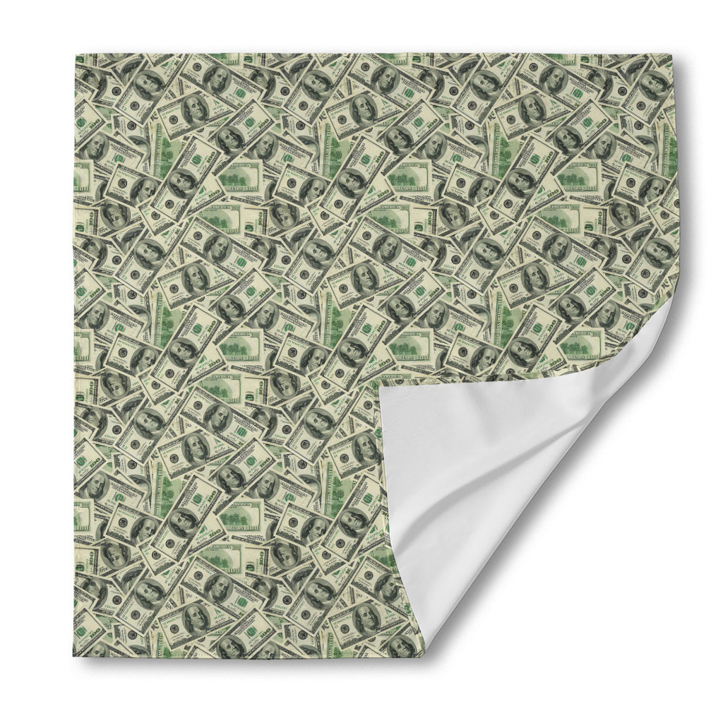 US Dollar Print Silk Bandana