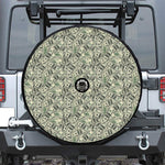 US Dollar Print Tire Cover With Camera Hole