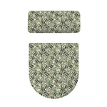 US Dollar Print Toilet Lid And Tank Cover Set