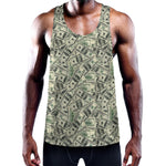 US Dollar Print Training Tank Top