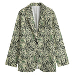 US Dollar Print Women's Blazer