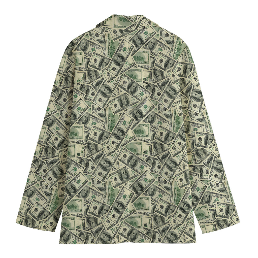 US Dollar Print Women's Blazer