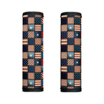 USA Denim Patchwork Pattern Print Handle Covers