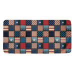 USA Denim Patchwork Pattern Print Towel