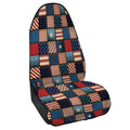 USA Denim Patchwork Pattern Print Waterproof Car Seat Cover