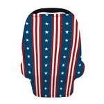 USA Independence Day Pattern Print Baby Seat Cover