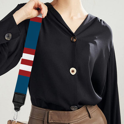 USA Independence Day Pattern Print Bag Strap