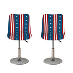 USA Independence Day Pattern Print Bar Stool Covers