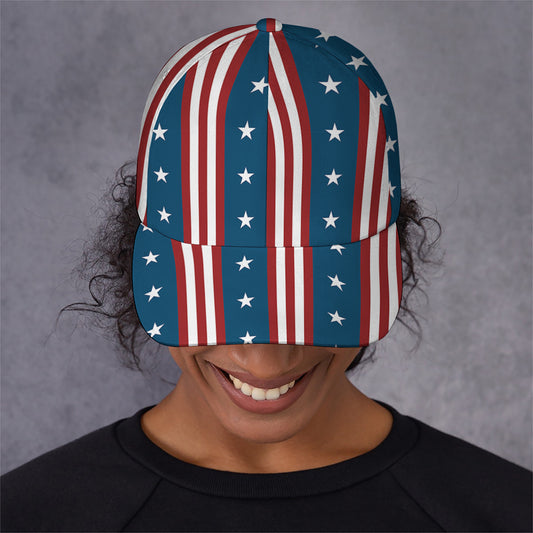 USA Independence Day Pattern Print Baseball Cap