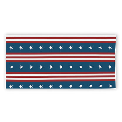 USA Independence Day Pattern Print Beach Towel