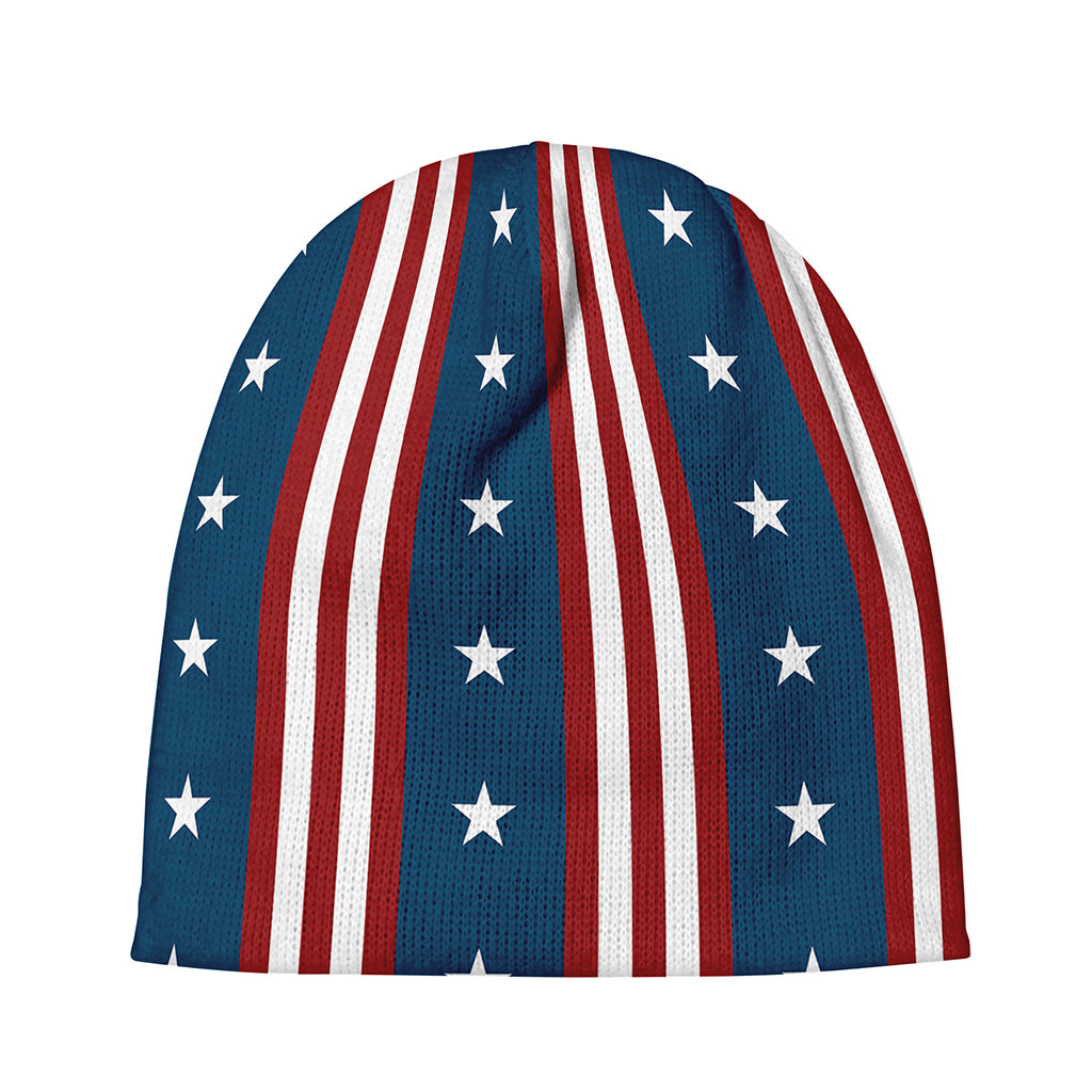 USA Independence Day Pattern Print Beanie