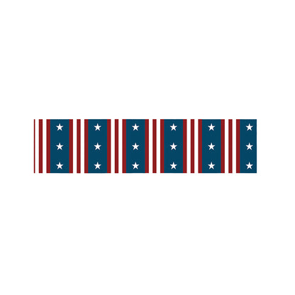 USA Independence Day Pattern Print Bed Runner