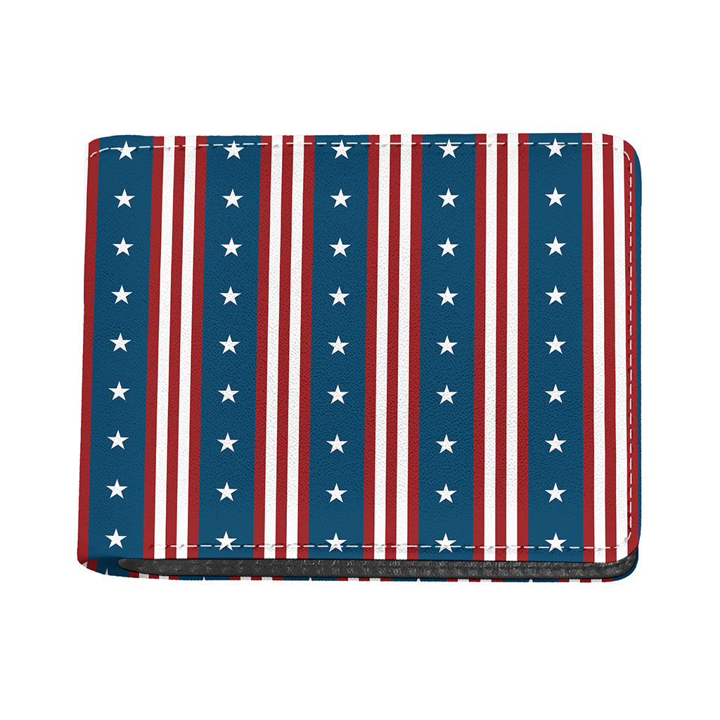 USA Independence Day Pattern Print Bifold Wallet
