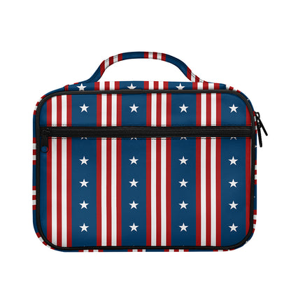 USA Independence Day Pattern Print Briefcase Bible Bag