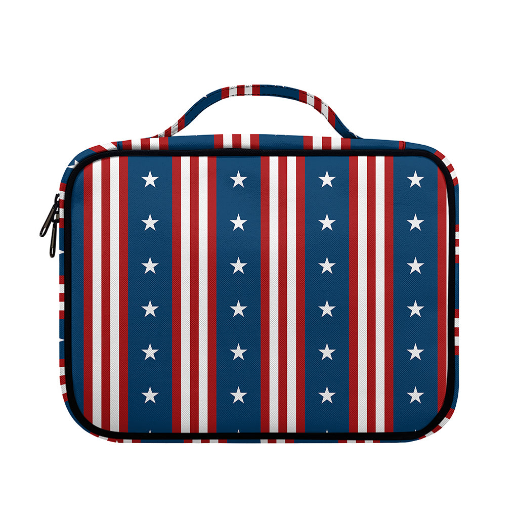 USA Independence Day Pattern Print Briefcase Bible Bag