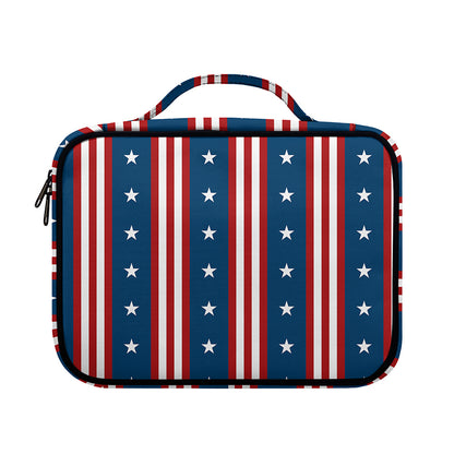 USA Independence Day Pattern Print Briefcase Bible Bag