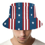 USA Independence Day Pattern Print Bucket Hat