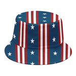 USA Independence Day Pattern Print Bucket Hat