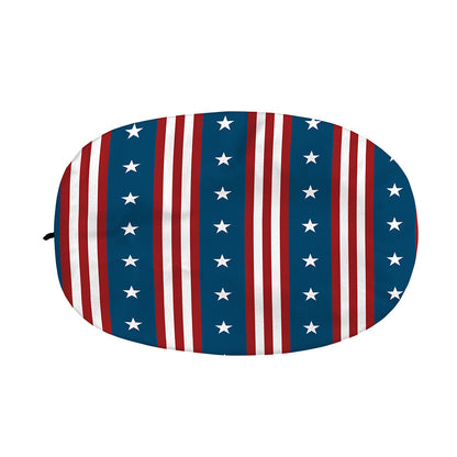 USA Independence Day Pattern Print Car Side Mirror Covers