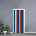 USA Independence Day Pattern Print Door Sticker