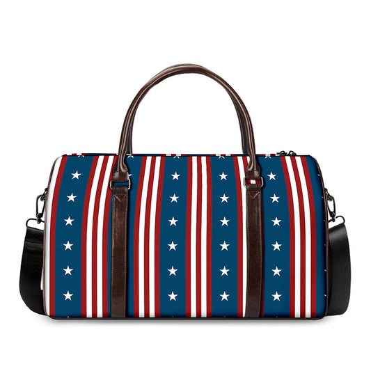 USA Independence Day Pattern Print Duffle Bag