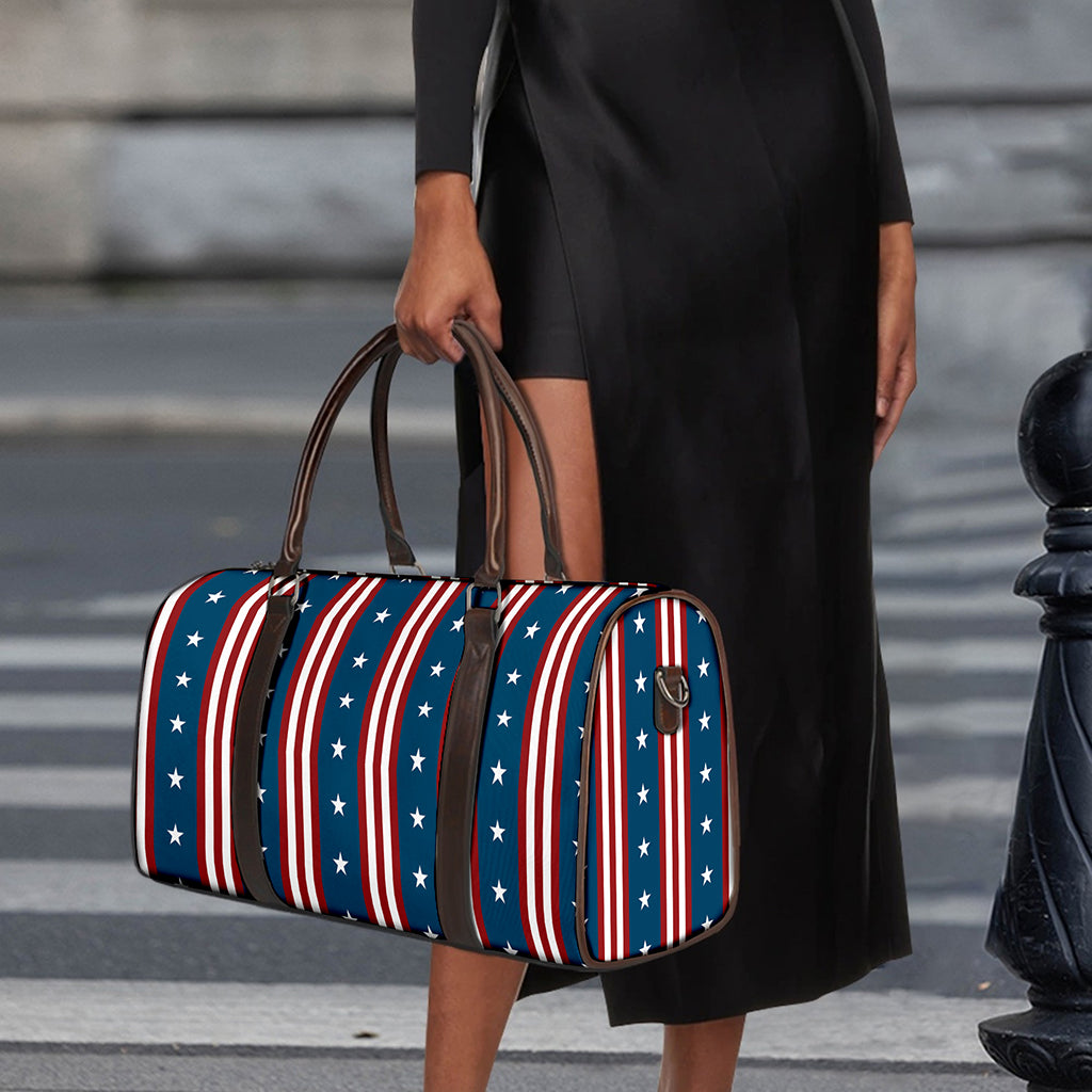 USA Independence Day Pattern Print Duffle Bag