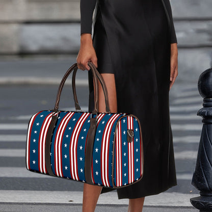 USA Independence Day Pattern Print Duffle Bag